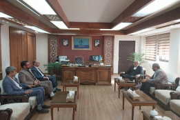 دیدار سرپرست جهاددانشگاهی آذربایجان شرقی با رئیس دانشگاه تبریز