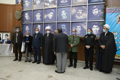 مراسم بزرگداشت شهدای ۲۷ دی دانشگاه تبریز و جهاددانشگاهی