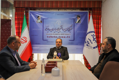 جلسه هم‌اندیشی رئیس پلیس فتای آذربایجان‌شرقی با سرپرست جهاددانشگاهی استان