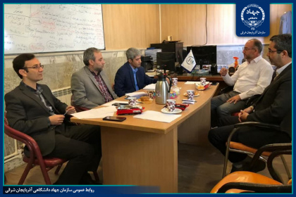 جلسات هیات مدیره معاونت پژوهش و فناوری و پژوهشکده توسعه و برنامه ریزی سازمان جهاد دانشگاهی آذربایجان شرقی