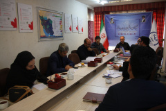 جلسه کمسیون فرعی ارتقا سازمان آذربایجان شرقی و واحد های وابسته