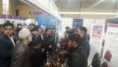 بازدید وزیر صنعت، معدن و تجارت و استاندار آذربایجان شرقی از زون انرژی نمایشگاه نوآوری و فناوری