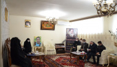 دیدار جهادگران آذربایجان‌شرقی با خانواده شهید مدافع حرم «صمد فاتح‌نژاد‎‎»