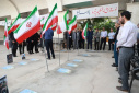 میثاق جهادگران دانشگاهی آذربایجان‌شرقی با شهدای تجاوز جنایتکارانه رژیم صهیونیستی