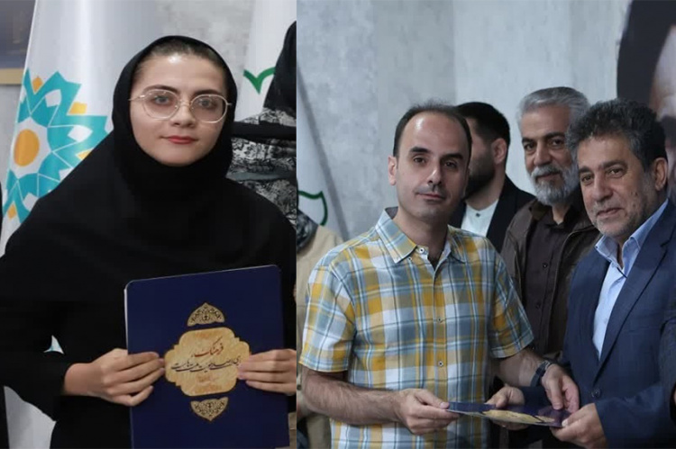 تجلیل از عکاس و خبرنگار ایسنای آذربایجان شرقی  به عنوان برگزیده جشنواره رسانه‌ای «سید شریف»