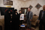 دیدار رئیس سازمان جهاددانشگاهی آذربایجان شرقی با خانواده سردار شهید فلاحی‌نیا