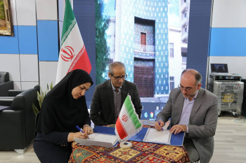 امضای تفاهمنامه همکاری میان اداره کل صمت و سازمان جهاد دانشگاهی آذربایجانشرقی در نمایشگاه ایران اکسپو ۲۰۲۵